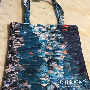 Colorful Recycled water bottle Tote bag NWT/ Firm price